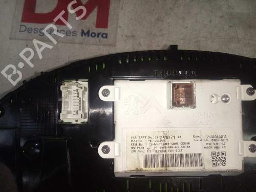 Instrument cluster CITROËN DS4 (NX_) 1.6 VTi 120 | BP12654536C47 