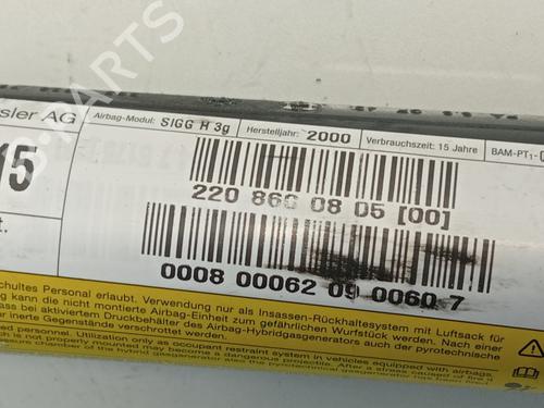 Høyre gardin kollisjonspute MERCEDES-BENZ S-CLASS (W220) S 430 (220.070, 220.170) | BP17585704C12 