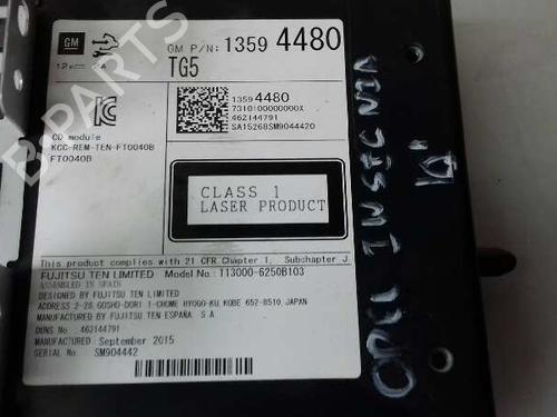 Radio OPEL INSIGNIA A (G09)  | BP12646448E6 