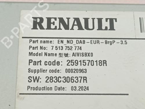 Electronic module RENAULT CLIO V (B7_) | BP36990320M83 - Image 2