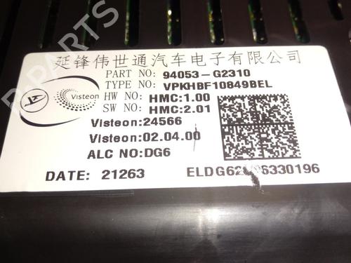 Instrument cluster HYUNDAI IONIQ (AE) 1.6 GDI Hybrid | BP13004604C47 
