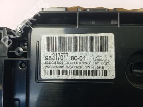 Instrument cluster PEUGEOT 508 SW II (FC_, FJ_, F4_)  | BP29437053C47 