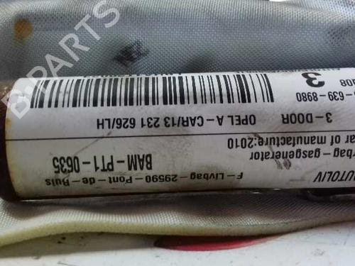 Left curtain airbag OPEL ASTRA H (A04)  | BP12633925C11 