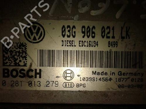 Engine control unit (ECU) SEAT LEON (1M1)  | BP16857827M57 