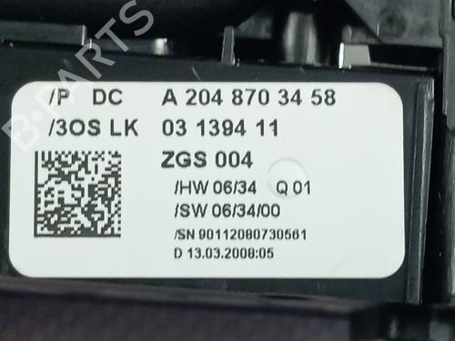 Left front window switch MERCEDES-BENZ C-CLASS (W204) C 220 CDI (204.008) | BP34715392I27 - Image 2