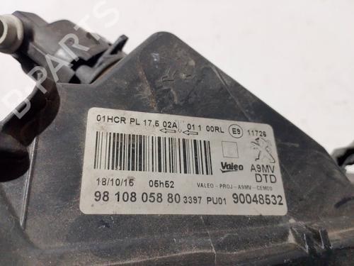 Right headlight PEUGEOT 208 I (CA_, CC_)  | BP29353902C29 