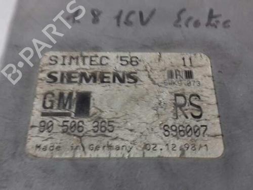 Engine control unit (ECU) OPEL VECTRA B (J96)  | BP12648610M57 