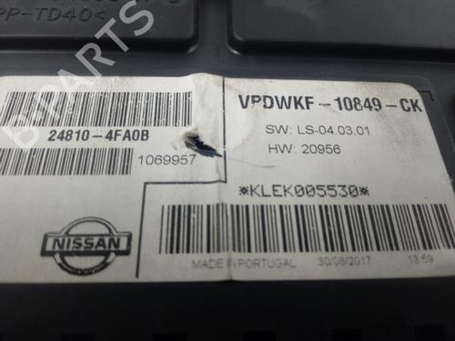 Instrument cluster NISSAN NV200 Van  | BP17809160C47 