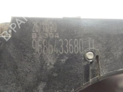 Front right exterior door handle PEUGEOT 3008 II SUV (MC_, MR_, MJ_, M4_) Hybrid | BP22611509C129 