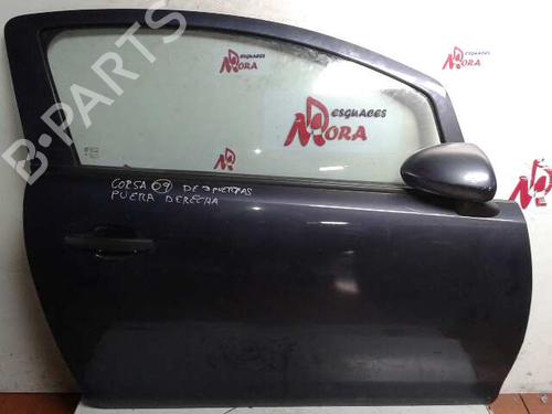 Used Right front door OPEL CORSA D (S07) [2006-2015]  12638708