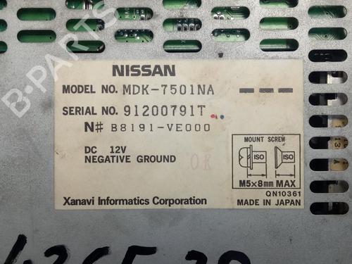Radio NISSAN ELGRAND (E50)  | BP17670627E6 