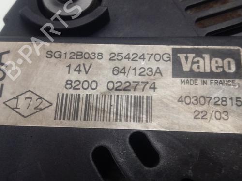 Alternator RENAULT CLIO II (BB_, CB_)  | BP16960063M7 