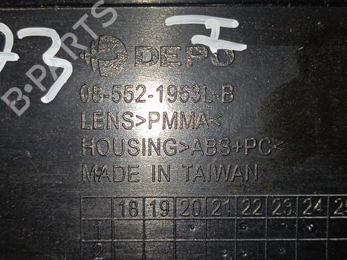 Left taillight PEUGEOT EXPERT Van (V_) 1.5 BlueHDi 100 | BP38291362C34 - Image 4
