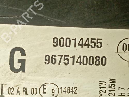 Left headlight CITROËN C-ELYSEE (DD_) | BP31610420C28