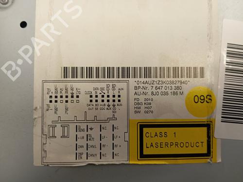 Radio AUDI TT Roadster (8J9) 1.8 TFSI | BP22563350E6 