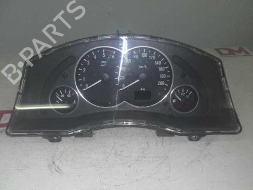 Used Instrument cluster OPEL MERIVA A MPV (X03) 1.7 DTI (E75) (75 hp) 12648499