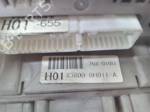 Instrument cluster PEUGEOT 107 (PM_, PN_) 1.0 | BP16546564C47 