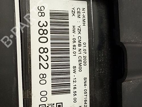 Instrument cluster CITROËN BERLINGO Box Body/MPV (K9)  | BP27280239C47 