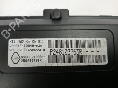 Instrument cluster RENAULT KANGOO / GRAND KANGOO II (KW0/1_) 1.5 dCi 90 (KW05, KW08, KW0G, KW11) | BP21028301C47 