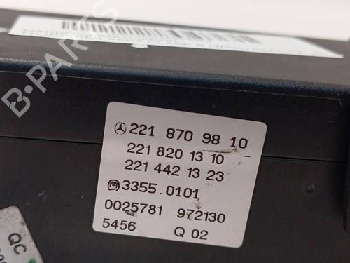 Climate control MERCEDES-BENZ S-CLASS (W221, V221) S 350 4-matic (221.087, 221.187) | BP19804884I5 