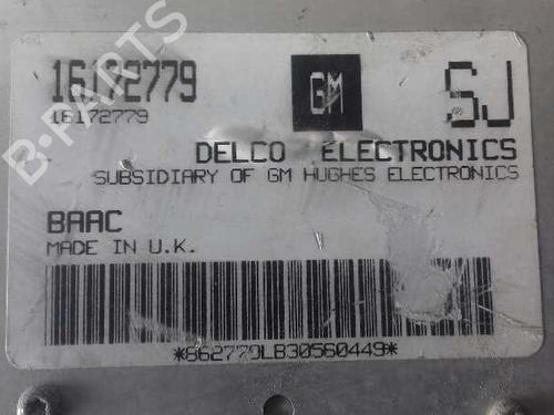 Engine control unit (ECU) OPEL ASTRA F Saloon (T92) 1.6 i 16V (F19, M19) | BP16586045M57 