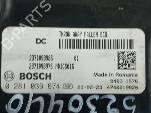 Engine control unit (ECU) RENAULT MEGANE IV Hatchback (B9A/M/N_) 1.5 Blue dCi 115 (B9A6) | BP39559864M57 - Image 2