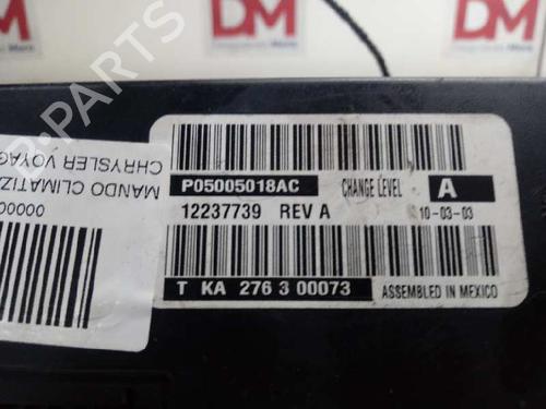 Climate control CHRYSLER VOYAGER IV (RG, RS) 2.4 | BP12664854I5 