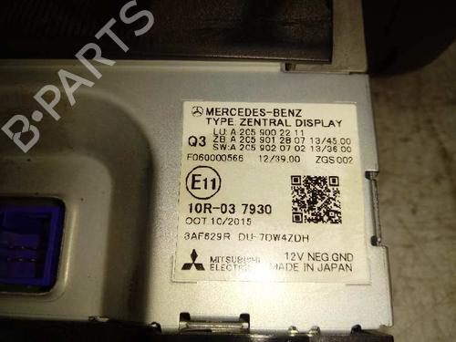 Display monitor MERCEDES-BENZ C-CLASS (W205)  | BP12654922C48 