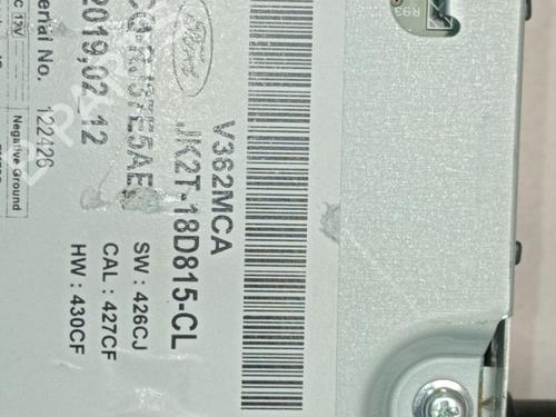 Bilradio FORD TRANSIT CUSTOM V362 Bus (F3)  | BP26734951E6 