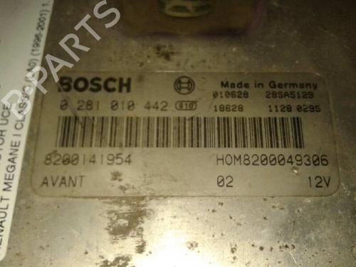Engine control unit (ECU) RENAULT MEGANE I Classic (LA0/1_) 1.9 dTi (LA08, LA0N, LA0K) | BP12646844M57 
