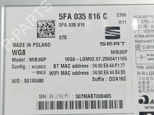 Electronic module SEAT LEON (KL1, KLG) 1.4 TSI e-Hybrid | BP36358081M83 - Image 4