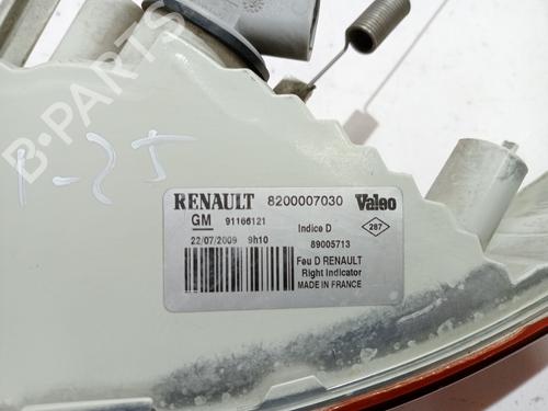 Right front indicator RENAULT TRAFIC II Platform/Chassis (EL) 1.9 dCi 80 (EL0B) | BP30374181C33