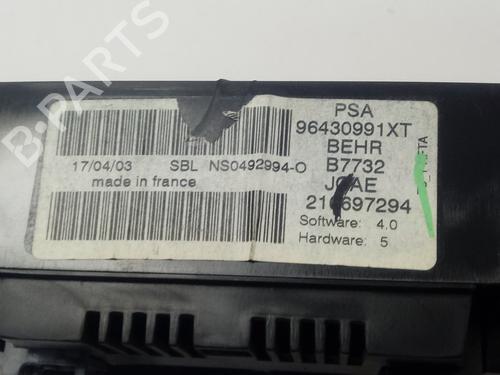 Climate control PEUGEOT 307 Break (3E) 1.6 16V | BP19542244I5 