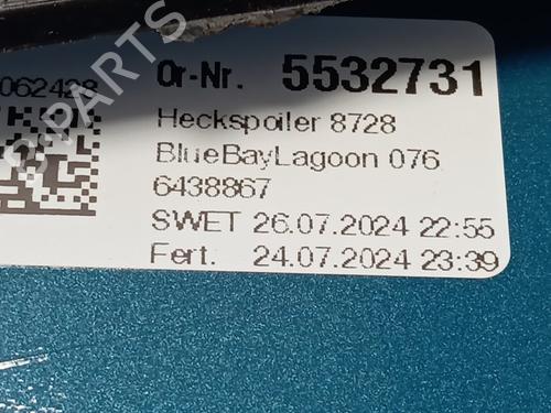 Rear spoiler BMW X1 (U11) sDrive 20 i | BP29536235C96 