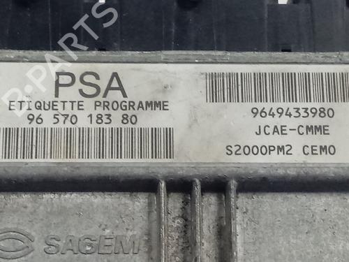 Engine control unit (ECU) CITROËN C2 (JM_)  | BP18712404M57 