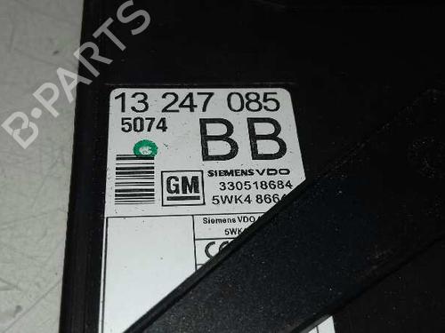 Engine control unit (ECU) OPEL MERIVA A MPV (X03) 1.6 16V (E75) | BP12648455M57 