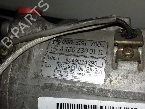 AC compressor SMART FORTWO Coupe (450) 0.7 (450.333) | BP12634255M34 