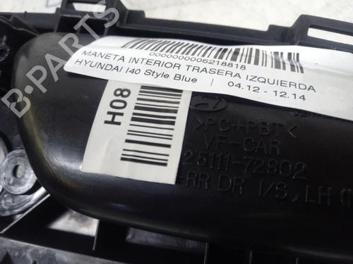 Rear left interior door handle HYUNDAI i40 I (VF) 1.7 CRDi | BP16829058I15 
