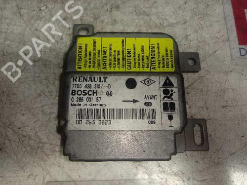 Kollisjonspute styreenhet RENAULT CLIO III (BR0/1, CR0/1) 1.4 16V (98 hp) 12660410
