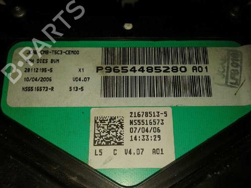 Instrument cluster PEUGEOT 307 (3A/C) 2.0 HDi 90 | BP12646743C47 