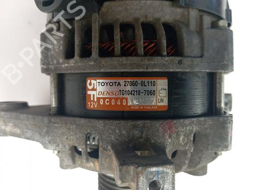 Alternator TOYOTA HILUX VIII Platform/Chassis (_N1_)  | BP29370971M7 