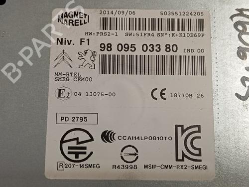 Electronic module PEUGEOT 208 I (CA_, CC_)  | BP29022407M83 