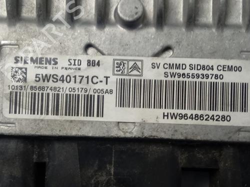 Engine control unit (ECU) PEUGEOT 1007 (KM_)  | BP13618025M57 