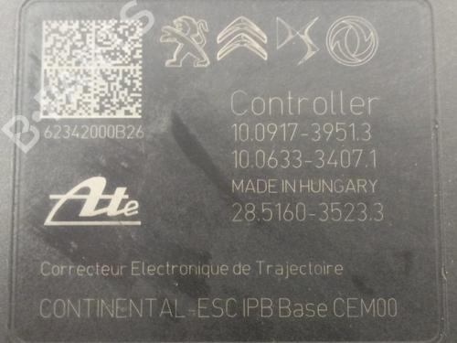 ABS pump PEUGEOT 208 II (UB_, UP_, UW_, UJ_)  | BP17511076M43 