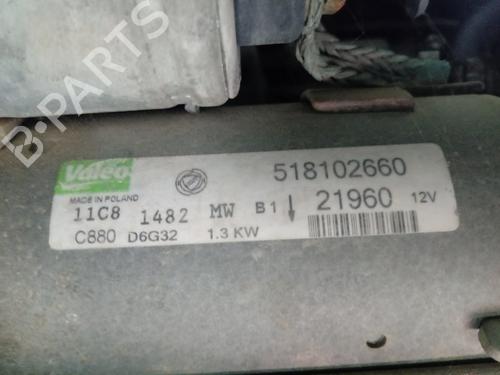 Startmotor FIAT FIORINO Box Body/MPV (225_) 1.3 D Multijet (225BXD1A, 225BXB1A, 225BXB11) (75 hp) 12672347