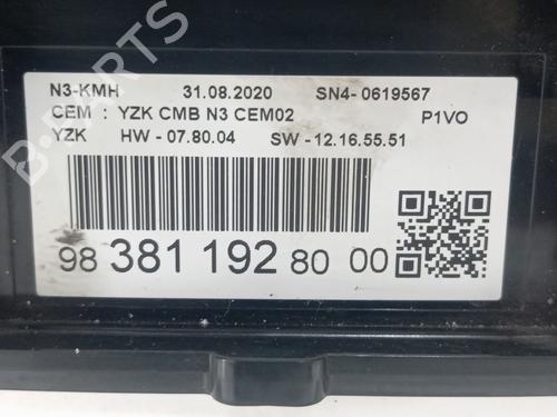 Instrument cluster OPEL COMBO E Tour / Life (K9) 1.5 | BP37198806C47 - Image 4