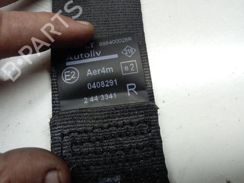 Rear right seatbelt RENAULT SCÉNIC III (JZ0/1_)  | BP12672989I28 