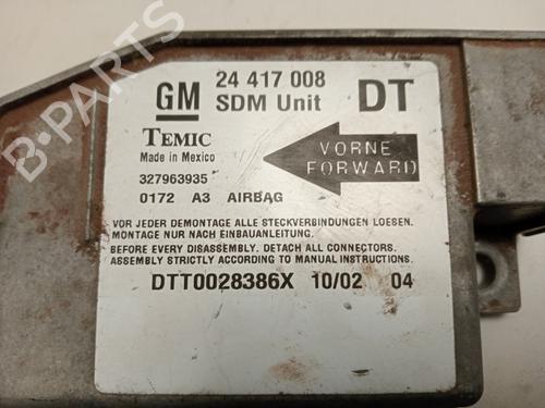 Kollisjonspute styreenhet OPEL COMBO Box Body/MPV 1.3 CDTI 16V | BP16716001M53 