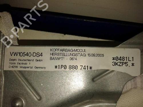Left curtain airbag SEAT LEON (1P1) 1.9 TDI | BP12640990C11 