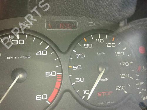 Left rear door PEUGEOT 206 Hatchback (2A/C) 1.9 D | BP12677014C4 